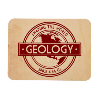 Geology- Shaping the World Logo (North America) Magneet