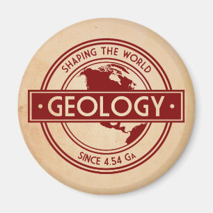 Geology- Shaping the World Logo (North America) Magneet