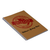 Geology- Shaping the World Logo (North America) Notitieboek (Rechterzijde)