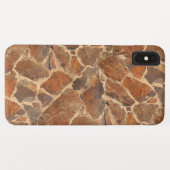 Geology Stonewall Pattern Warm Golden Case-Mate iPhone Case (Achterkant (horizontaal))
