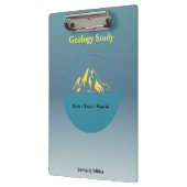Geology Study Clipboard – Personalized Klembord (Links)