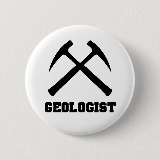 Geoloog Button (Voorkant)