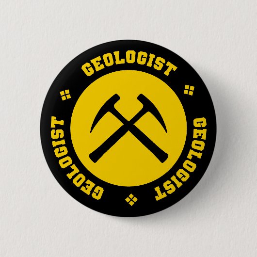 Geoloog Button (Voorkant)