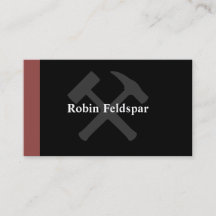 Geoloog Crossed Rock Hammer Shield