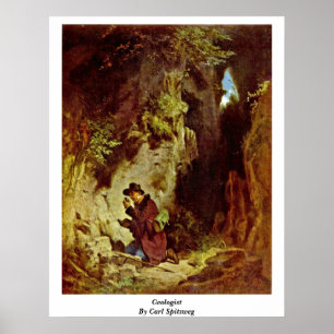Geoloog door Carl Spitzweg Poster