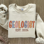Geoloog Est. 2024, Geology Student Afstuderen T-shirt