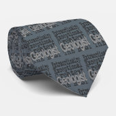 Geoloog-extraordinaire Stropdas (Opgerold)