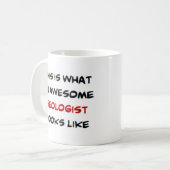 geoloog, geweldige koffiemok (Voorkant links)