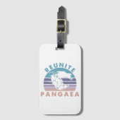 Geoloog Gift grappige geologie Reunite Pangeae Bagagelabel (Voorkant (verticaal))