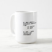 Geoloog grap mok (Voorkant links)