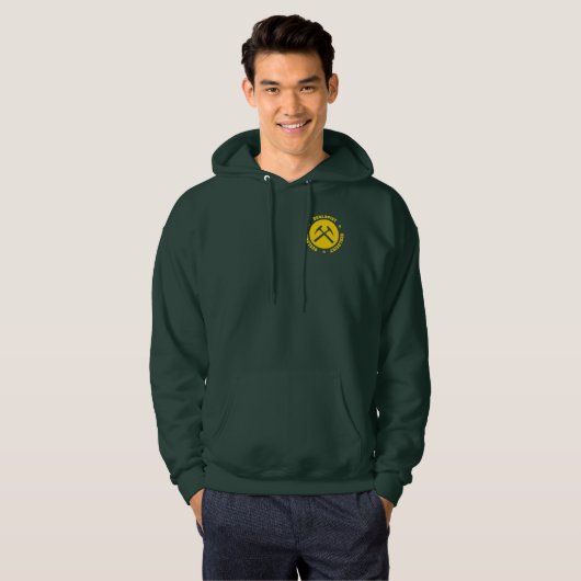 Geoloog Hoodie (Voorkant volledig)