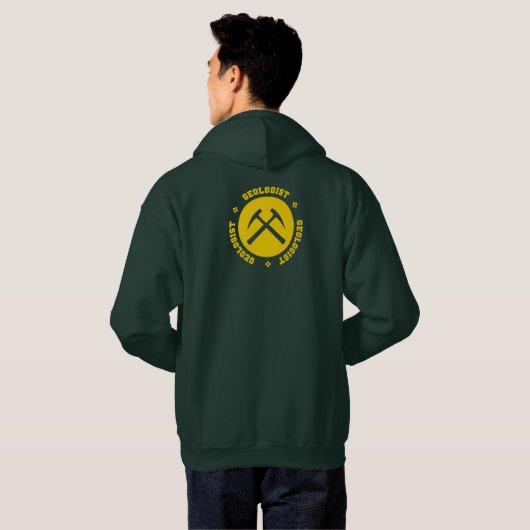 Geoloog Hoodie (Achterkant volledig)