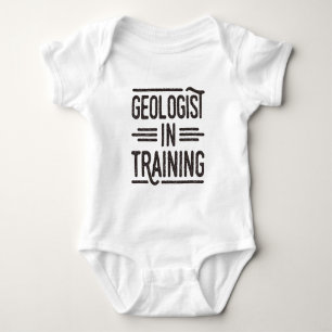 Geoloog in de training Toekomstige geoloog Romper