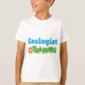 Geoloog in opleiding (toekomst) t-shirt (Voorkant)