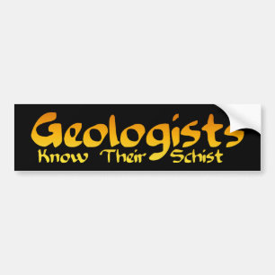 Geoloog kent hun Bumpersticker