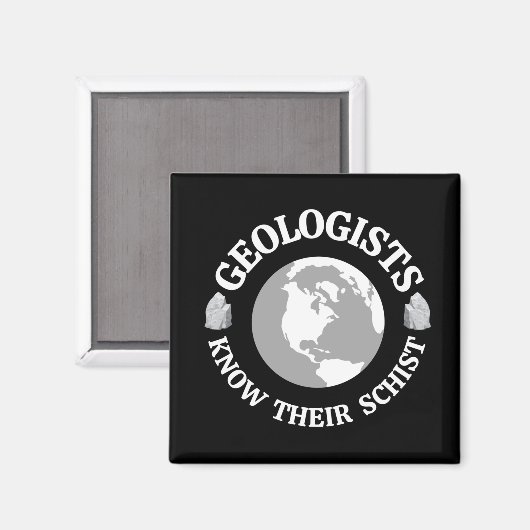 Geoloog kent hun scholier magneet (Voorkant / Achterkant)