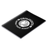 Geoloog kent hun scholier notitieboek (Linkerzijde)