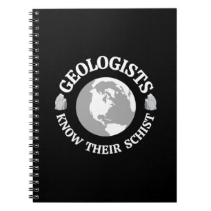 Geoloog kent hun scholier notitieboek