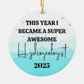 Geoloog Keramisch Ornament (Voorkant)