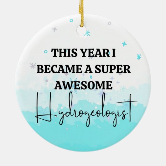 Geoloog Keramisch Ornament (Achterkant)