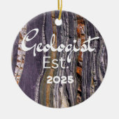 Geoloog Keramisch Ornament (Voorkant)