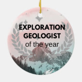 Geoloog Keramisch Ornament (Achterkant)