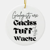 Geoloog Keramisch Ornament (Voorkant)