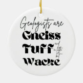 Geoloog Keramisch Ornament (Achterkant)