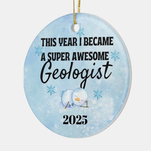 Geoloog Keramisch Ornament (Links)