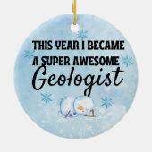 Geoloog Keramisch Ornament (Achterkant)