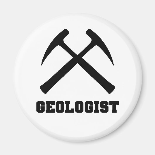 geoloog magneet (Voorkant)