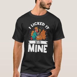 Geoloog Mineraal Steen Verzamelende Fossielen Ik L T-shirt