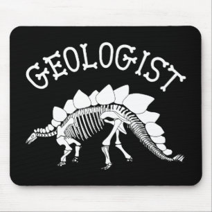 Geoloog Mousepad (Stegosaurus) Muismat