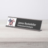 Geoloog Naamplaat met Rock Hammer Logo (USA) (Voorkant)