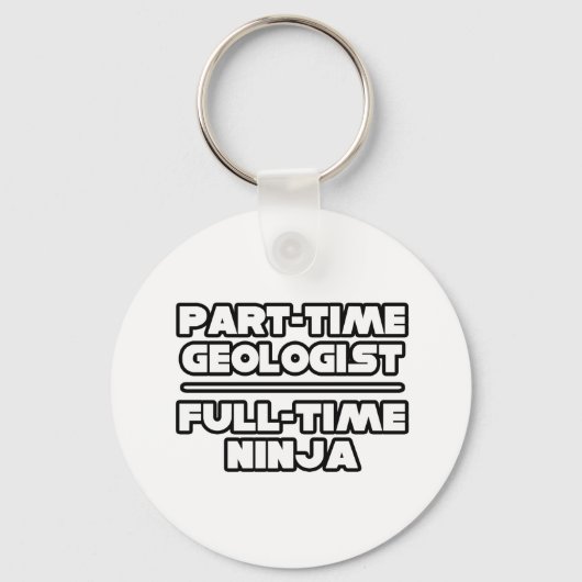 Geoloog/Ninja Sleutelhanger (Voorkant)