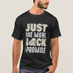 Geoloog Nog één steen ik beloof het Mineraal Geo T-shirt
