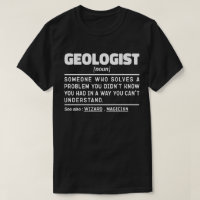 Geoloog Noun Geology Cool Student Afstuderen