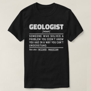 Geoloog Noun Geology Cool Student Afstuderen T-shirt