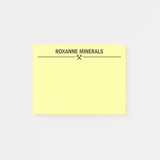 Geoloog op Maat Post-it® Notes (Voorkant)
