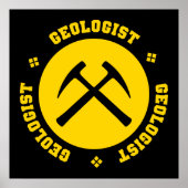 Geoloog Poster (Voorkant)
