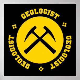 Geoloog Poster