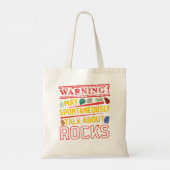Geoloog Rockhound Geology Premium Tote Bag (Achterkant)
