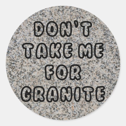 Geoloog Ronde Sticker (Voorkant)