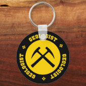 Geoloog Sleutelhanger (Voorkant)