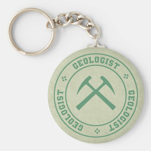 Geoloog Sleutelhanger (Voorkant)