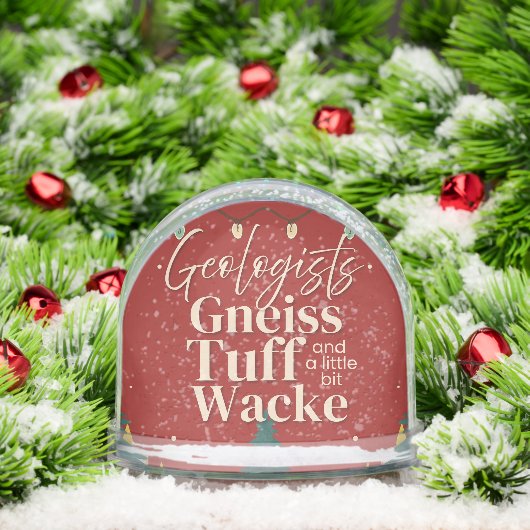 Geoloog Sneeuwbol (Kerstmis)