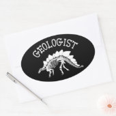 Geoloog Sticker (Stegosaurus) (Envelop)