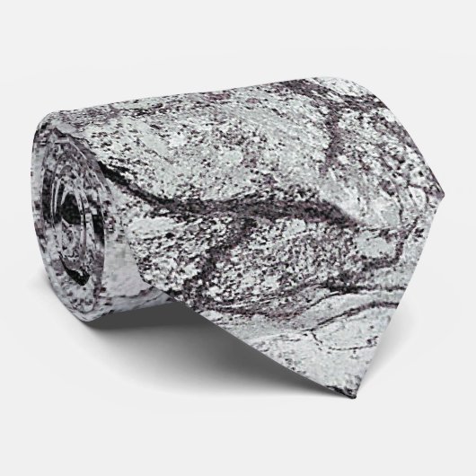 Geoloog Stropdas Blue Marble Stone Design (Opgerold)