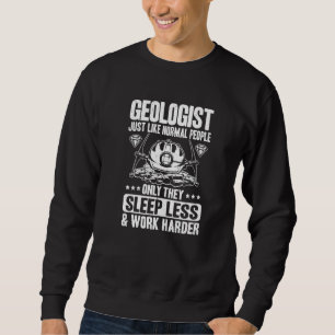 Geoloog Werkt Harder Geologie Trui