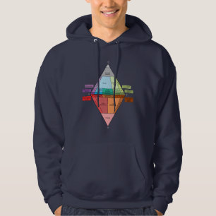 Geoloog's Plutoniumgesteente QAPF-diagram Hoodie